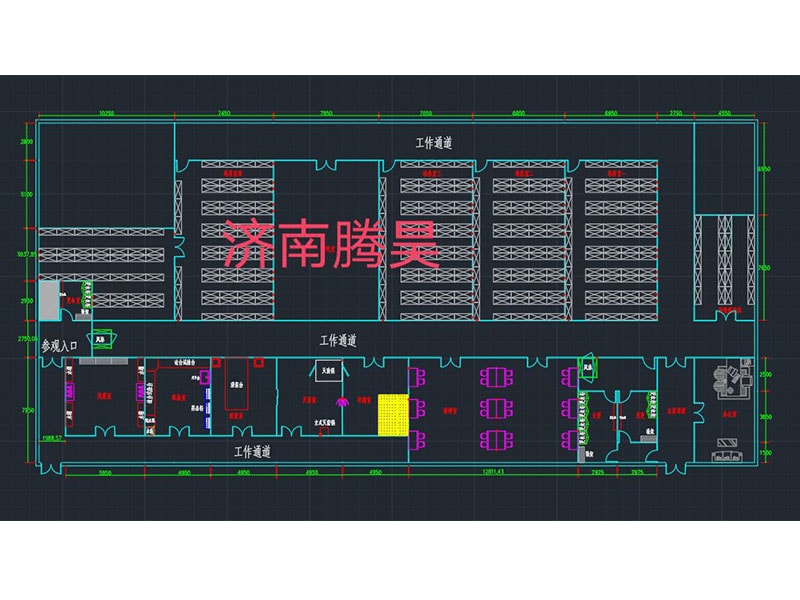 陕西西安猕猴桃国产麻豆91免费观看室净化设计图
